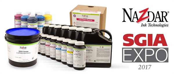 New Inks and UV Developments on the Table for Nazdar Ink Technologies at SGIA Expo