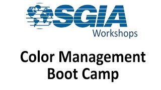 Color Management Boot Camp