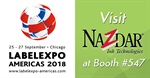 Nazdar Sticks to Ink Innovation at Labelexpo Americas 2018