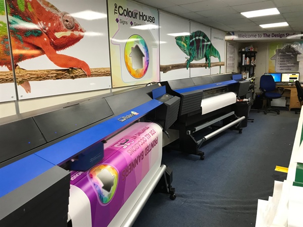 The Colour House Lives Up to Its Name With Color-Matched Nazdar 204 Inks From QPS