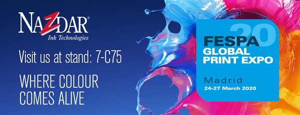 Nazdar Ink Technologies to Reveal Latest Ink Innovations at FESPA 2020
