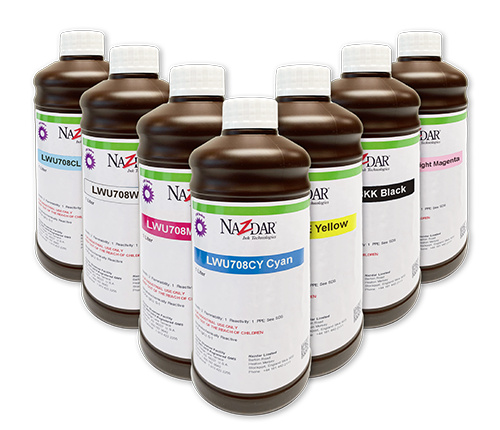 Nazdar Announces 708 Series Plug-and-Play Inks for Mimaki® UV-LED LUS170 Series