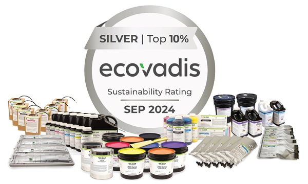 Nazdar Awarded 2024 Silver EcoVadis Medal for Sustainability