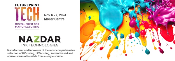 Nazdar To Speak At 2024 FUTUREPRINT TECH Conference