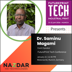 Nazdar's Dr. Saminu Magami To Speak at Future Print Tech 2026