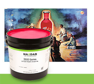 2600 Series UV-LED Screen Ink