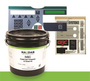 NSC Crystal Clear Series UV Screen Ink
