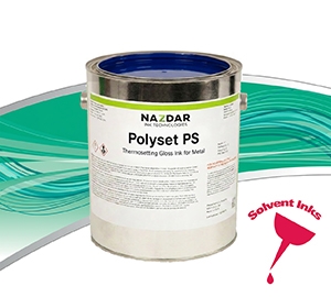 Polyset -Thermosetting Gloss Ink for Metal