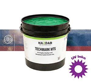TECHMARK MTS UV Graphic Overlay and Membrane Switch Screen Ink
