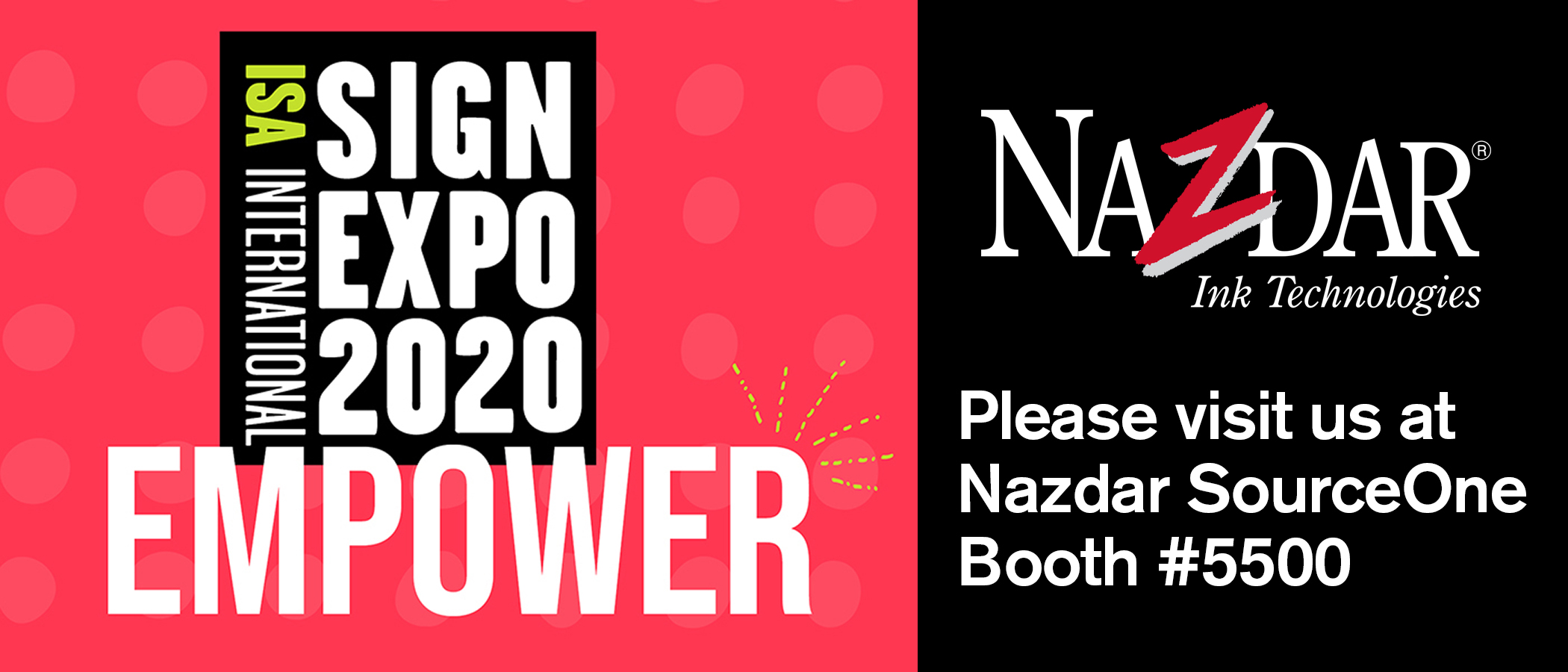 Visit Nazdar at ISA Sign Expo 2020